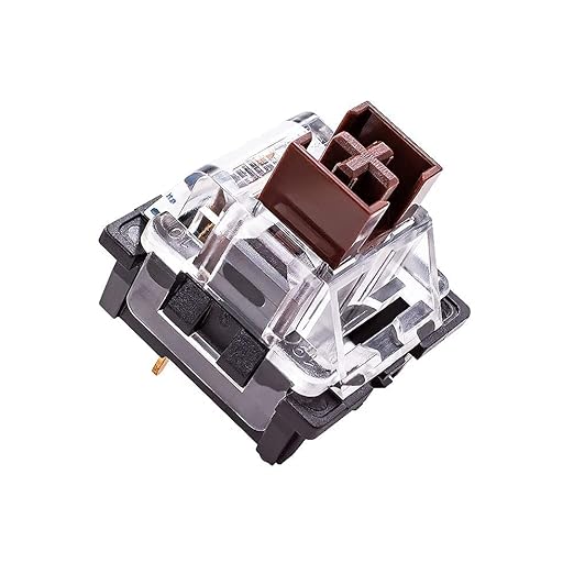 Outemu Brown Switches 20 Pack,3 Pin Tactile DIY Replacement Switches for Mechanical Gaming Keyboard