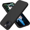 OTOFLY Designed for iPhone 13 Phone Case, Silicone Shockproof Slim Thin Phone Case for iPhone 13 6.1 inch (Black)