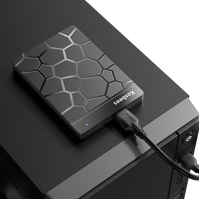 1 TB External Hard Drives,Portable Hard Drive for Windows,Ultra Slim External HDD Store Compatible with PC, MAC,Laptop,PS4, Xbox one, Xbox 360;Plug and Play Ready
