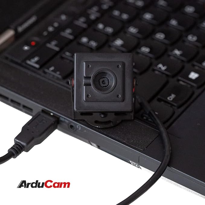 Arducam 4K 8MP IMX219 Autofocus USB Camera Module with Metal Case, 1080P Mini UVC USB2.0 Video Webcam with Microphone, 3.3ft/1m Cable for Computer, Laptop, Raspberry Pi, Jetson Nano
