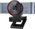 EMEET C960 Ultra 4K Webcam for Mac & PC, 1/1.5" Large Sensor, Metal Body, 0.2s Autofocus, DRC, Whiteboard Mode, Built-in Privacy Cover, 2 Mics, USB Webcam 4K for Meetings, Streaming & Content Creation