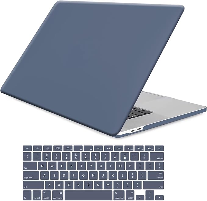 Funut for MacBook Air 13 inch Case 2022 2021 2020 2019 2018 Release M1 A2337/A2179/A1932, MacBook Air 2020 Case, Plastic Hard Shell Cover & Keyboard Cover for Mac Air 13.3 inch, Purple