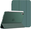 JETech Case for iPad mini (A17 Pro, 2024 Model, 7th Generation) / mini 6 (2021 Model, 6th Generation), Slim Stand Hard Back Shell Smart Cover with Auto Wake/Sleep (Misty Blue)