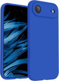 FireNova Magnetic for iPhone Air Case, Compatible with MagSafe, [Integrated Silicone Camera Control Button] [Camera Protection] Microfiber Lining Phone Case for iPhone 17 Air, 6.5", Klein Blue