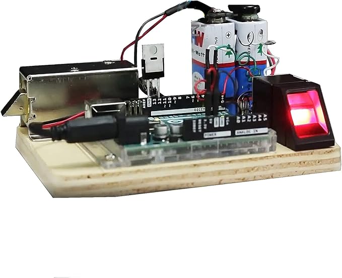 Optical Fingerprint Reader Sensor Module Door Lock Access Control Red Light for Arduino Mega2560 UNO R3