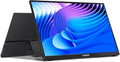 AUSDOM 15.6 Portable Laptop Monitor: FHD 1080P 15.6 inch Portable Second Screen External Travel Monitor, HDMI USB-C Powered Extra Mobile Computer Secondary Display Additional for Laptop MacBook