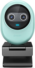 EMEET Piko 4K Webcam for Streaming, World’s 1st Dual-Camera AI-Powered 4K Camera w/AI Autofocus, 3 Mics Array&3 Sound Modes, USB Webcam with Clip, Great for Streaming, Desk Setup