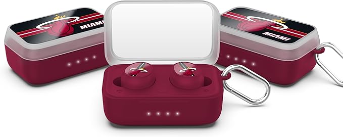 SOAR NBA Wireless Sport Earbuds: Comfortable Fit & Convenient Charging
