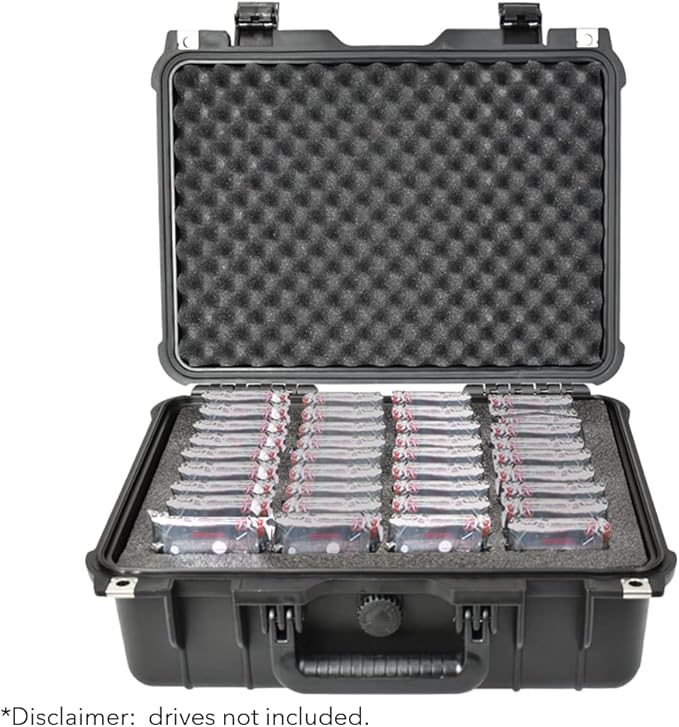 Hard Drive Case, Protects 40 x 2.5 inch Hard Drives (iS40)