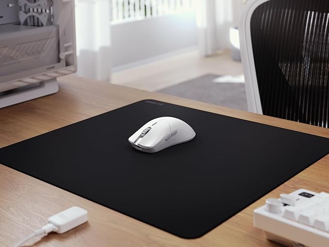Glorious Gaming Model O 2 PRO 4K/8K White Wireless Gaming Mouse - 2.4GHz Wireless 1ms delay, 4K/8K Polling, 100M clicks, 59g Ultralight, Long Battery Life, 26K DPI BAMF 2.0 Sensor, 6 Buttons