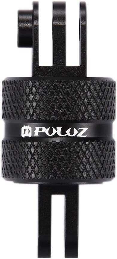 PULUZ 360 Degree Rotation Camera Mount, Metal Swivel Pivot Extension Arm Tripod Mount Adapter Compatible with GoPro 13/12 Black,Hero10/ 9/8/ 7/6/ 5/ Series,DJI, XiaoYi and Other Action Cameras
