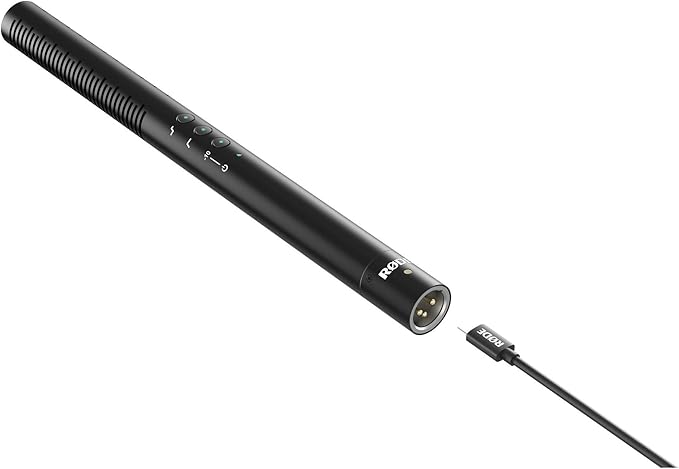 RØDE Microphones NTG4+ Supercardioid Condenser Shotgun Microphone with Inbuilt Battery