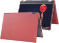 mCover Case ONLY Compatible for 2022-2025 14" Lenovo IP Flex 5 Chrome 14IAU7 (Plus) Convertible Chromebook Laptops (NOT Fitting Other Lenovo Models)- Red