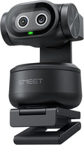 EMEET PIXY Dual-Camera AI-Powered PTZ Camera 2K, AI Tracking, PDAF&AI Autofocus 0.2s, 1/2.55'' Sony Sensor, 3 Mics, Presets, Gesture Control, 2K Webcam for Streaming and OBS/Twitch/Switch 2 Compatible