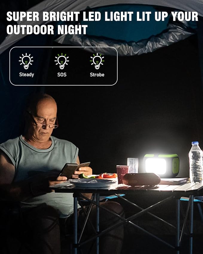 SinKeu 200W Portable Power Station, 42000mAh Solar Generator with 110V AC Outlet, DC, USB C, USB QC3.0, 155Wh Backup Battery Pack Power Supply for Camping Essential Road Trip Home Outdoor Emergency