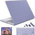 Case for 13.5" Microsoft Surface Laptop 5/4/3 with Metal Palm Rest ONLY 2019-2022 Release Models:1868/1951, Plastic Hard Shell Case with Keyboard Cover & Screen Protector, Lavender Gray