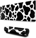 Cow Print Skin Gaming Mouse Pad Large XL Long Extended Pads Big Mousepad Keyboard Mouse Mat Desk Pad Home Office Decor Accessories for Computer Pc Laptop