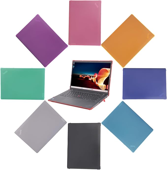 mCover Hard Case ONLY Compatible for 2023-2024 14" Lenovo ThinkPad T14 Gen 3 / Gen 4 Windows Notebook PC (with 180° Hinge, NOT Fitting Any Other Lenovo Models) - Blue