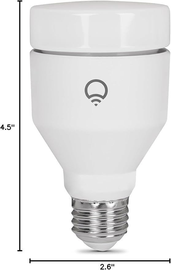 LIFX Supercolor A21 Smart Light Bulb, 1600 Lumens 100W Equivalent, Color Changing RGB + Tunable White, Dimmable E26, Matter Compatible, Works with Apple HomeKit, Alexa & Google Home, No Hub Required
