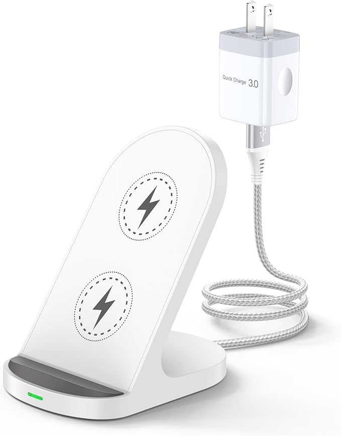 Pixel 10a, 10, 10 Pro, 10 Pro XL Wireless Charger Phone Stand Dock for Google Pixel 10, 10 Pro XL, 9, 9 Pro, 9 Pro XL, 8, 8 Pro, 7, 7 Pro, 6, 6 Pro, 5, 5XL 4, 4XL, Desk Fast Charging Pad Station