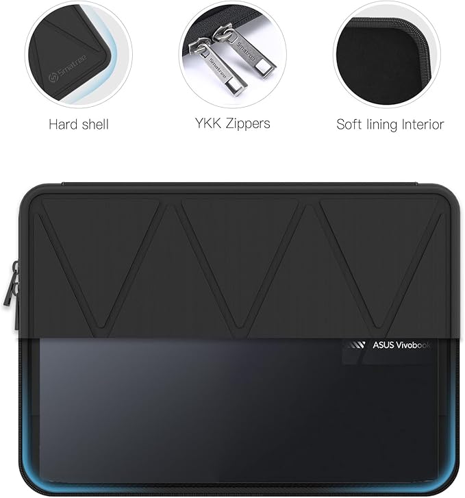 Smatree 15.6 inch Hard Laptop Sleeve for ASUS ExpertBook P1 (P1503), Vivobook Pro 15X, Chromebook Flip CM5 (CM5500), ExpertBook B1 B1500 Laptop