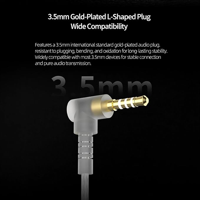 2026 Latest KZ ZST PRO X in Ear Monitor Headphones, 1BA 1DD Hybrid Driver Wired Gaming Earbuds, Deep Bass Sound Ear buds, HiFi IEM for Gaming Music Video Singer Musician Drummer (with mic, Black Gold)