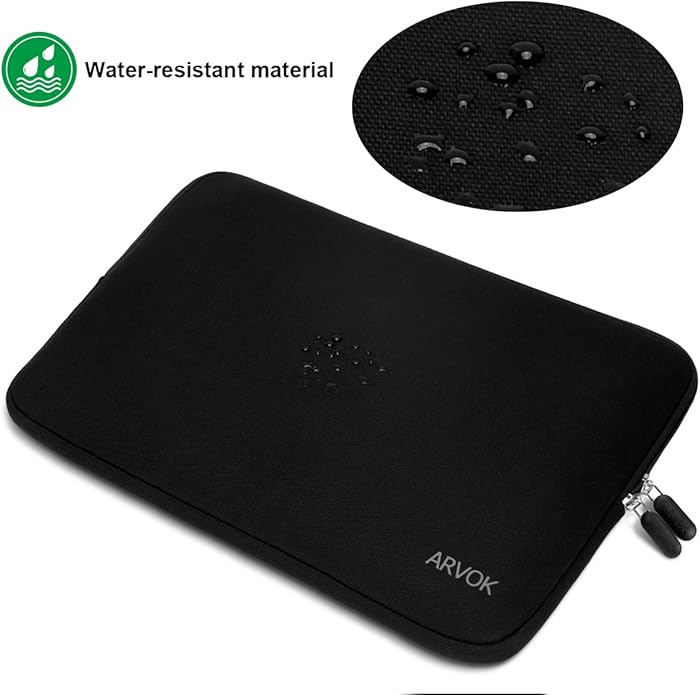 ARVOK Laptop Sleeve Water Resistant Computer Case Carrying Bag/Pouch Cover for MacBook/HP/Dell/Lenovo/Asus/Acer/Samsung