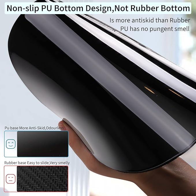Ergonomic Mouse Pad with Wrist Support,Cute Mouse Pads with Wrist Rest with Computers Laptop,Mouse Wrist pad for Home Office Gaming,Pain Relief with Non-Slip PU Base (Floating House)