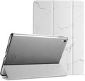 ProCase Smart Case for 10.5” iPad Air 3rd Generation 2019 / iPad Pro 2017, Slim Stand Cover with Translucent Frosted Back for iPad Air 3 -Whitemarble