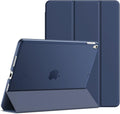 JETech Case ONLY for iPad Pro 10.5-Inch and iPad Air 3 (10.5-Inch 2019, 3rd Generation), PC/PU Material, Smart Cover Auto Wake/Sleep Cover (Navy)