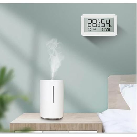 Wengart Zigbee Temperature Humidity Sensor with LCD Display, Indoor Thermometer Hygrometer for Home Assistant, Alexa (Hub Required), Remote Monitoring for Guitar Case, Humidor & Greenhouse, SZT04E_Z