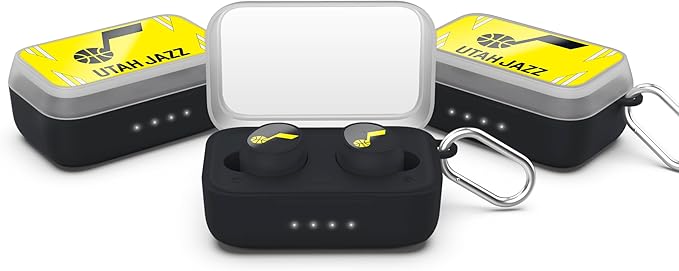 SOAR NBA Wireless Sport Earbuds: Comfortable Fit & Convenient Charging