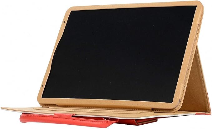 Handbag Case for iPad mini 7 (2024) & iPad mini 6 (2021) 8.3-inch, Techcircle Cute Bowknot Pocket [Magnetic Closure] Wallet Folio Stand Double Handle PU Leather Carrying Case, Auto Sleep/Wake, Red