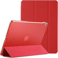 ProCase Smart Case for 10.5” iPad Air 3rd Generation 2019 / iPad Pro 2017, Slim Stand Cover with Translucent Frosted Back for iPad Air 3 -Red