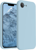 FireNova Magnetic for iPhone 17e Case/iPhone 16e Case, Compatible with MagSafe, [Silicone Camera Protection] Microfiber Lining Phone Case, 6.1", Sky Blue