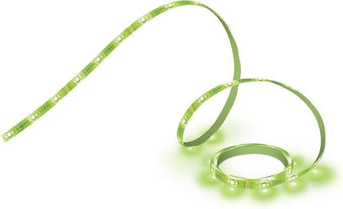 WiZ Connected 13ft LED Light Strip Base Kit + Extension - Flowing Multicolor LED Color-Changing Light Strip For Your Smart Home - Compatible with Alexa and Google Home Assistant