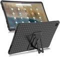 Compatible with Lenovo Chromebook Duet 3 / Duet 370 (11 inch) Tablet Case Full Coverage Ultra Slim Silicone Shockproof Lightweight Cover Case Support Protective Sleeve (Black)