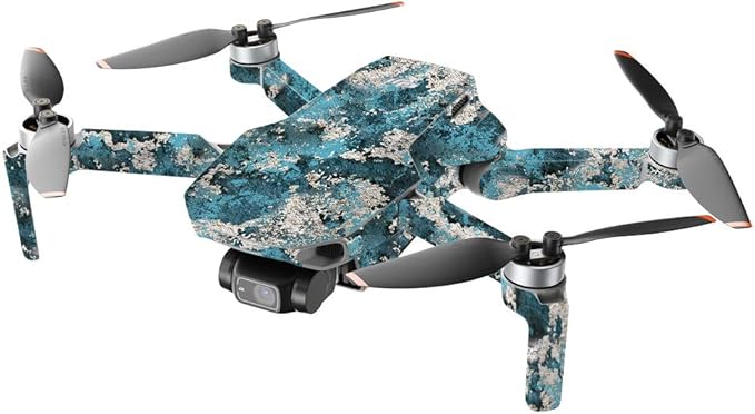 MightySkins Compatible with DJI Mini 2 Portable Drone - Rift | Protective, Durable, and Unique Vinyl Decal wrap Cover | Easy to Apply, Remove, and Change Styles | Made in The USA