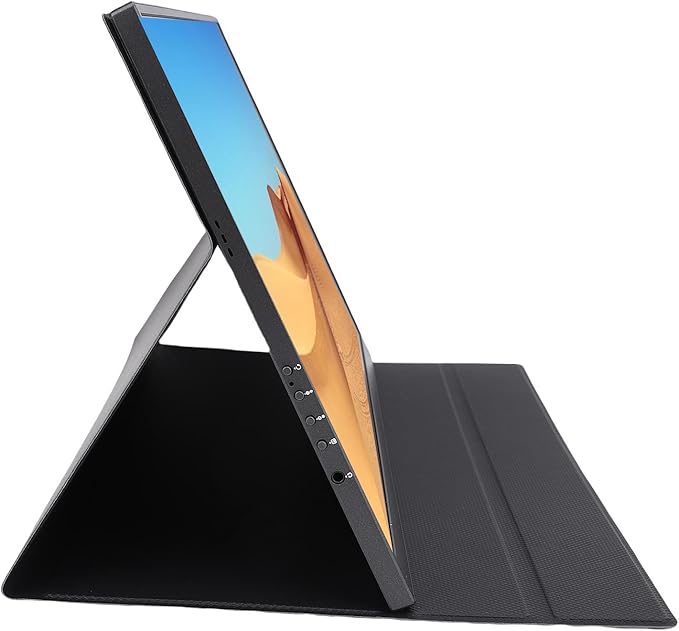 16in Computer Display, 4K Ultra HD Portable Monitor with 120Hz Refresh Rate 100 sRGB Color Field 2 Built in Speakers, for PC Laptop Phone Gaming