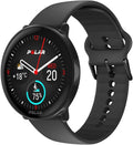 POLAR Ignite 3 Series Fitness Tracking Smartwatch with AMOLED Display, GPS, Heart Rate Monitoring, Sleep Analysis, and Real-Time Voice Guidance; S-L, for Men or Women, Night Black