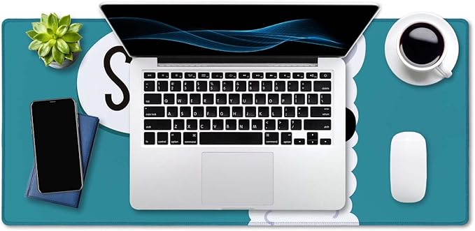 SSOIU Extended Mouse Pad, XXL Gaming Mouse Pads, Large Big Mousepad Laptop Computer Keyboard Mat Desk Pad with Non-Slip Base Stitched Edge for Gaming Office, 35.5 x 15.7 inch, Sup Llama