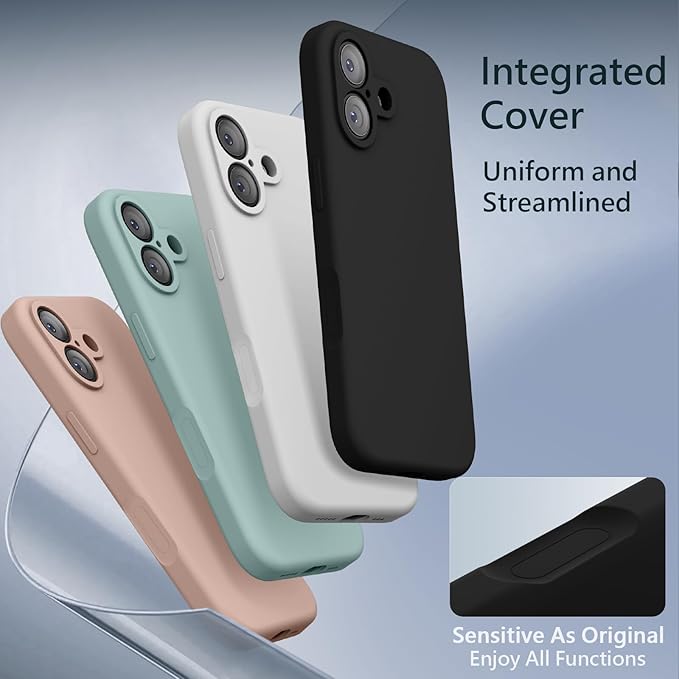 FireNova Magnetic for iPhone 17 Case, Compatible with MagSafe, [Integrated Silicone Camera Control Button] [Camera Protection] Anti-Scratch Microfiber Lining Phone Case, 6.3", Black