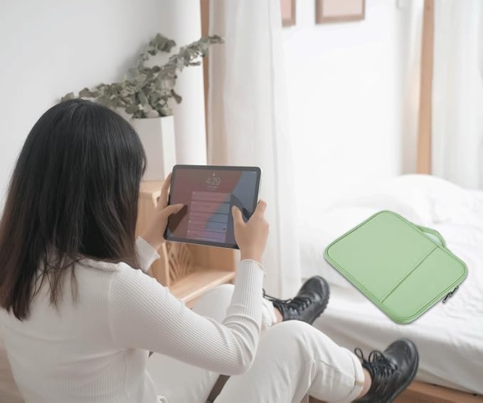 CAAORDKSO 12.9-13 Inch Tablet Sleeve iPad Case for iPad Pro 13-inch (M4) 2024, iPad Air 13-inch (M3/M2) 2025, iPad Pro 12.9-inch (6th/5th/4th/3rd Generation) with Magic Keyboard, Travel Tablet Bag