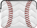 Baseball Print Laptop Sleeve 15-16 Inch Laptop Sleeve Bag, Shockproof Laptop Case Tablet Liner Pouch