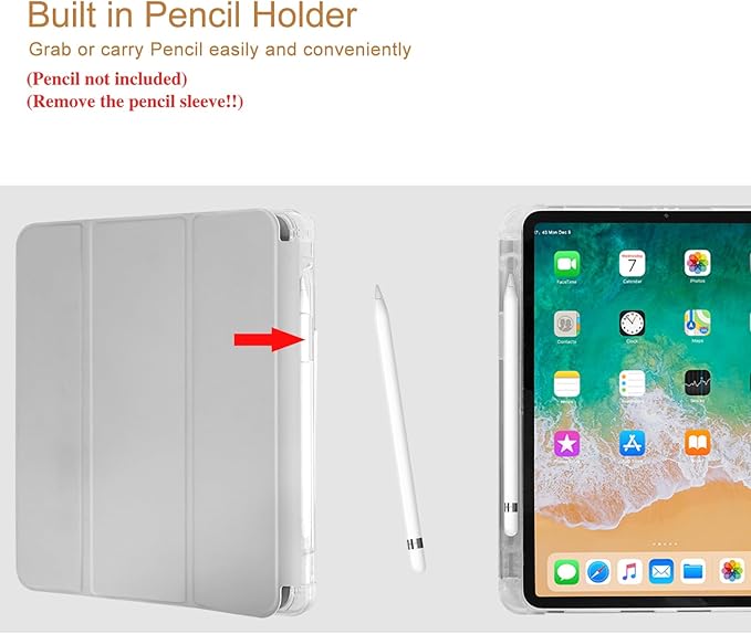 Vimorco for iPad (A16) Case 11th Generation 2025, for iPad 11th/10th Generation Case Pencil Holder, Typing Stand & 2 Viewing Angles, Faux Leather Slim Cover, Auto Sleep/Wake, Hummingbird & Lily