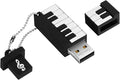 USB Flash Drive, 8GB / 16GB / 32GB USB2.0 Cute Shape USB Memory Stick Date Storage Pendrive Thumb Drives (64GB, Piano)