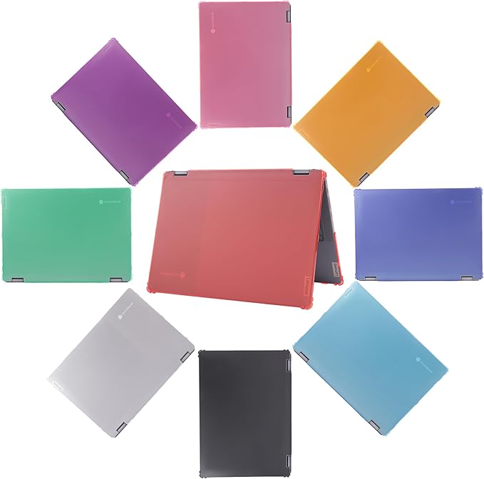 mCover Case ONLY Compatible for 2022-2025 14" Lenovo IP Flex 5 Chrome 14IAU7 (Plus) Convertible Chromebook Laptops (NOT Fitting Other Lenovo Models)- Purple