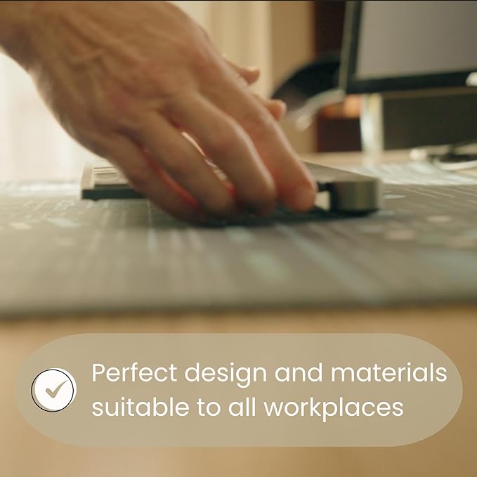 Large Mouse Pad with 16 Productivity Techniques – 35.4"x15.8" XL Desk Mat, Non-Slip Rubber Office Mousepad – Gaming Desk Accessories & Infographic Productivity Pad