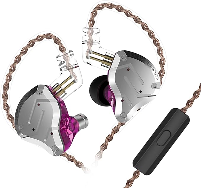 KZ ZS10 Pro 4BA+1DD in Ear Monitor Earphone 5 Driver HiFi Metal Earbuds Headphone Noise Cancelling IEM Earphone