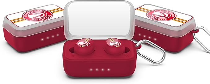SOAR NBA Wireless Sport Earbuds: Comfortable Fit & Convenient Charging